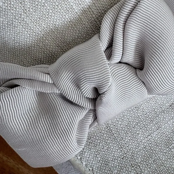 Bandolino Women’s Lindio Bow Slip-On Tailored Loafers 8.5 M Shoes Neutral Beige - Picture 7 of 12